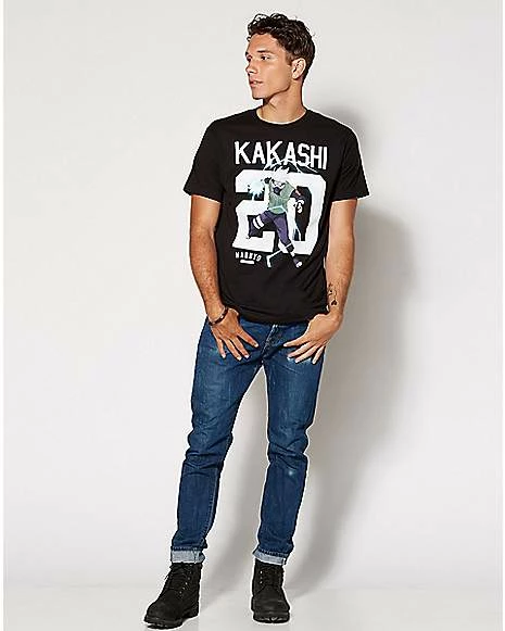 Hot Sale ๐ Kakashi Naruto Jersey T ๐ Shirt โ - Image 3