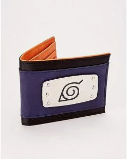 Best Sale 🔔 Naruto Headband Bifold Wallet - Naruto Shippuden 🔔