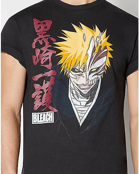 Top 10 โ Hollow Mask Ichigo T ๐ Shirt - Bleach ๐ 2 Top 10 โ Hollow Mask Ichigo T ๐ Shirt - Bleach ๐ - Image 2