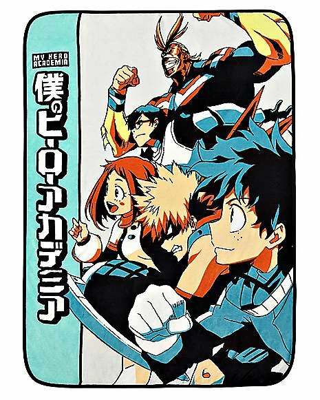 Cheap 🎁 My Hero Academia Fleece Blanket 😀 1 Cheap 🎁 My Hero Academia Fleece Blanket 😀