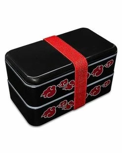 Cheap 😀 Naruto Black and Red Bento Box ✨ 5 Cheap 😀 Naruto Black and Red Bento Box ✨ -LEVI-shop 03622768 c