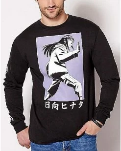 Cheap 👏 Hinata Long Sleeve T 👕 Shirt - Naruto ✨