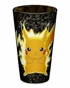 Outlet 🤩 Pikachu Pint Glass 16 oz. – Pokemon 😀