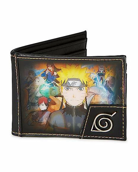 Outlet 😀 Five Kages Lenticular Bifold Wallet - Naruto Shippuden ❤️ 1 Outlet 😀 Five Kages Lenticular Bifold Wallet - Naruto Shippuden ❤️