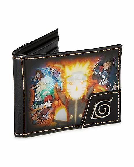 Outlet 😀 Five Kages Lenticular Bifold Wallet - Naruto Shippuden ❤️ 2 Outlet 😀 Five Kages Lenticular Bifold Wallet - Naruto Shippuden ❤️ - Image 2
