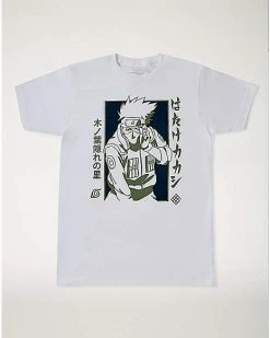 Deals 🎁 Kakashi Kanji T 👕 Shirt - Naruto Shippuden 🤩