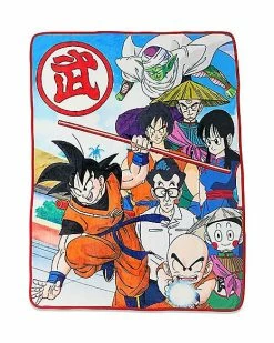 Cheapest 👍 Dragon Ball Z Characters Fleece Blanket ⭐