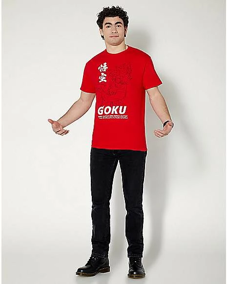 Budget ๐งจ Red Super Saiyan Goku T ๐ Shirt - Dragon Ball Z ๐ - Image 3