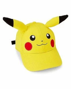 New ✨ 3D Pikachu Ears Dad Hat - Pokemon 🌟