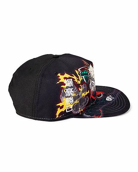 Hot Sale π Bakugo Fire Snapback Hat - My Hero Academia π 2 Hot Sale π Bakugo Fire Snapback Hat - My Hero Academia π - Image 2