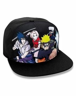 Outlet 💯 Naruto Group Fight Snapback Hat 😍