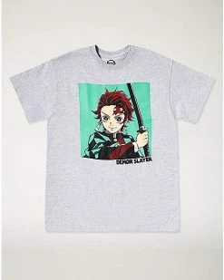 Coupon 👍 Tanjiro Kamado T 👚 Shirt - Demon Slayer ⭐