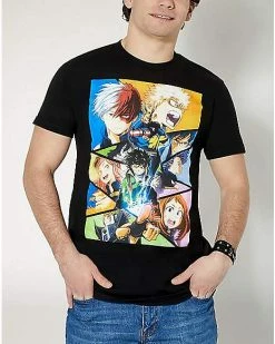 Buy ✨ My Hero Academia Character Grid T 👚 Shirt ✨