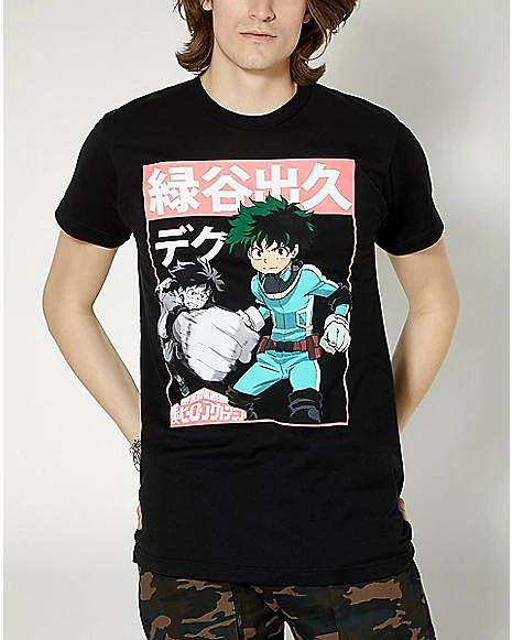 Promo ๐ Deku Manga T ๐ Shirt - My Hero Academia โจ