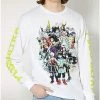 Promo 😀 My Hero Academia Characters Long Sleeve T 👚 Shirt ⭐
