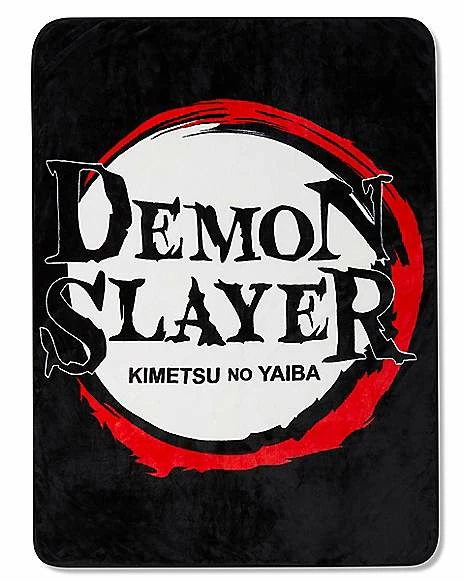 Deals ๐ Black Demon Slayer Fleece Blanket โจ 1 Deals ๐ Black Demon Slayer Fleece Blanket โจ