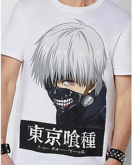 Discount ๐ Ken Kaneki Oversized T ๐ Shirt - Tokyo Ghoul ๐ - Image 2
