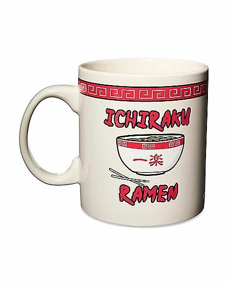 New ๐ Ichiraku Ramen Coffee Mug 20 oz. - Naruto ๐ฅ