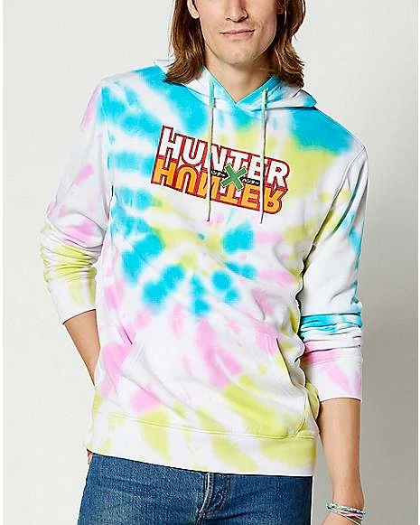 Flash Sale ๐คฉ Tie Dye Hunter x Hunter Hoodie โ