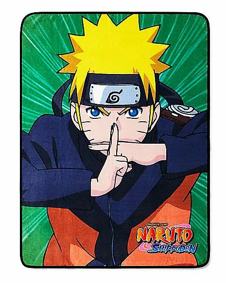 Hot Sale โญ Fight Pose Naruto Fleece Blanket ๐