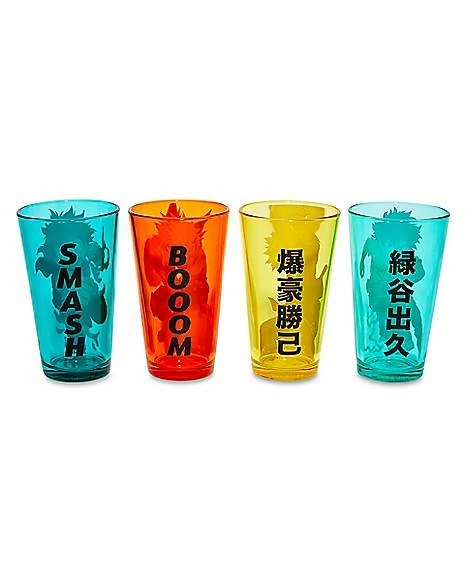 Best Sale ๐ Characters My Hero Academia Pint Glasses 4 Pack - 16 oz. ๐งจ - Image 2