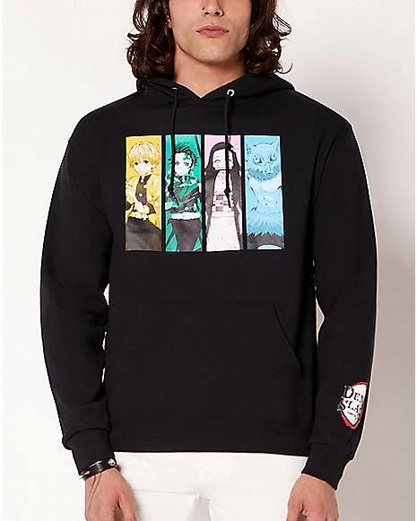 Hot Sale ๐คฉ Demon Slayer Character Panel Hoodie ๐