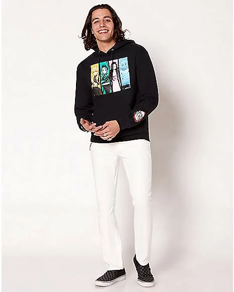Hot Sale ๐คฉ Demon Slayer Character Panel Hoodie ๐ - Image 3