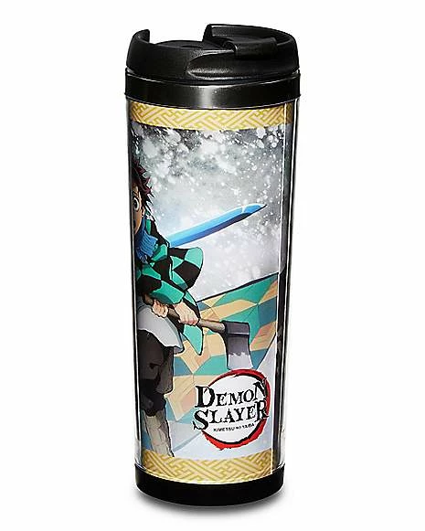 Cheap ✨ Art Demon Slayer Water Bottle - 12 oz. 🛒 2 Cheap ✨ Art Demon Slayer Water Bottle - 12 oz. 🛒 - Image 2