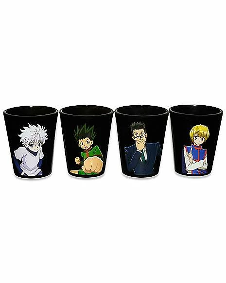 New ๐ Characters Hunter x Hunter Shot Glasses 4 Pack - 2 oz. ๐ 1 New ๐ Characters Hunter x Hunter Shot Glasses 4 Pack - 2 oz. ๐