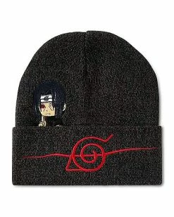 Budget 🧨 Chibi Itachi Cuff Beanie Hat - Naruto Shippuden ✔️