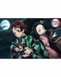 Wholesale 🎉 Demon Slayer Moon Poster 🔥