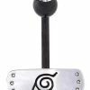 Best Sale ⭐ CZ Naruto Headband Belly Ring - 14 Gauge ❤️