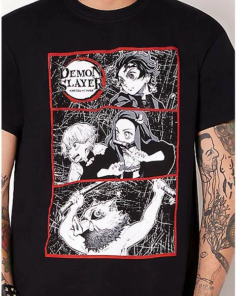New ๐ Scene Panel Demon Slayer T ๐ Shirt โค๏ธ - Image 2
