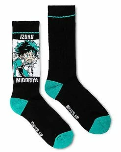 Cheapest 🎁 Deku Athletic Crew 🧦 Socks - My Hero Academia 💯
