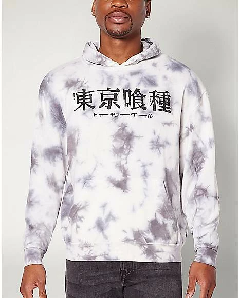 Best Pirce ⌛ Tie Dye Tokyo Ghoul Hoodie 🔥