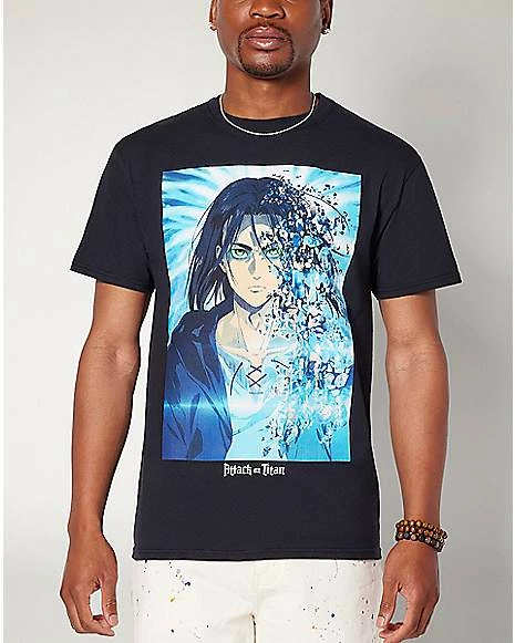 Cheapest 👍 Eren Attack on Titan T 👕 Shirt 😉
