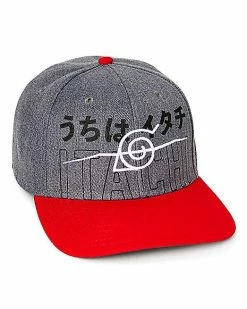 Best Pirce 👏 Kanji Leaf Itachi Snapback Hat - Naruto 🌟