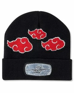 New 🔔 Itachi Anti Leaf Cuff Beanie Hat - Naruto Shippuden 👍