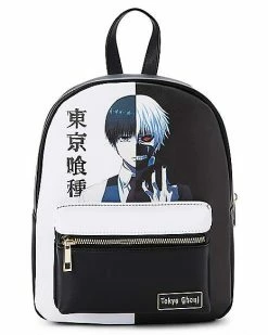 Buy 🌟 Black and White Tokyo Ghoul Mini 🎒 Backpack 🎁