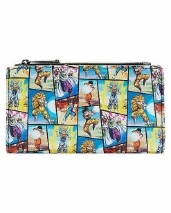 New ✔️ Loungefly Dragon Ball Z Zip Wallet 🔥