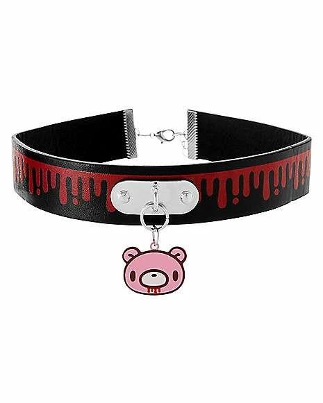 Best Pirce π Gloomy Bear Drip Choker Necklace π