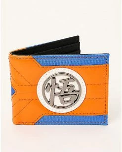 New ✨ Goku Built-Up Bifold Wallet - Dragon Ball Z 🎁