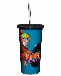 Discount ⌛ Jumping Naruto Cup with Straw - 20 oz. 🎉