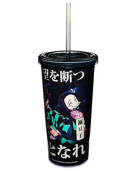 Discount 😍 Nezuko and Tanjiro Cup with Straw 20 oz. - Demon Slayer 👍 3 Discount 😍 Nezuko and Tanjiro Cup with Straw 20 oz. - Demon Slayer 👍 - Image 3