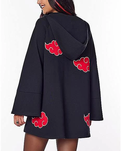 Flash Sale โญ Oversized Itachi Akatsuki Hoodie - Naruto Shippuden ๐คฉ - Image 4