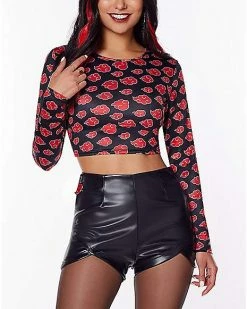 Promo 💯 Itachi Akatsuki Zip Shorts - Naruto Shippuden 🎉