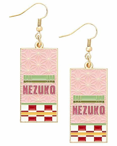 Flash Sale ⌛ Nezuko Dangle Earrings - Demon Slayer ✨ 1 Flash Sale ⌛ Nezuko Dangle Earrings - Demon Slayer ✨