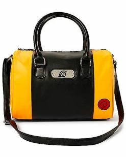 Budget ⭐ Hidden Leaf Badge Bowler Bag - Naruto Shippuden 👏