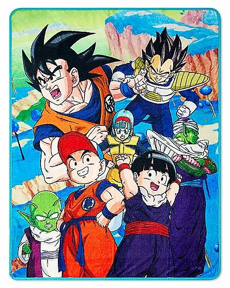Brand new 🥰 Group Dragon Ball Z Fleece Blanket ✔️