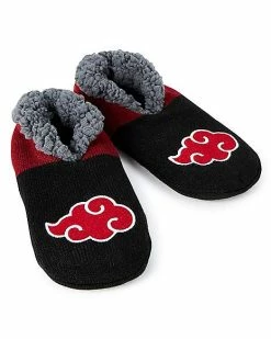 Cheap 💯 Akatsuki Slipper 🧦 Socks - Naruto 😀